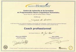 Certificat Coach Professionnel