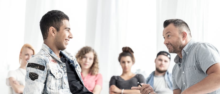 Coaching de groupe, adolescents, pendant la séance