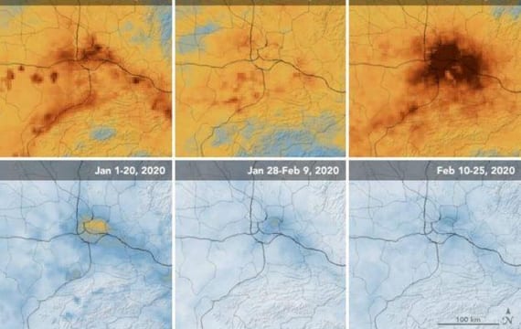 Coronavirus : avec le confinement, "la qualité de l'air s'est améliorée en Chine"