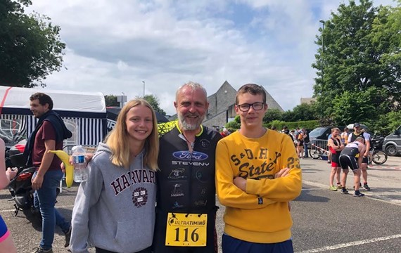 Et puis arrive le jour où, enfin, vous pouvez de nouveau porter un dossard !